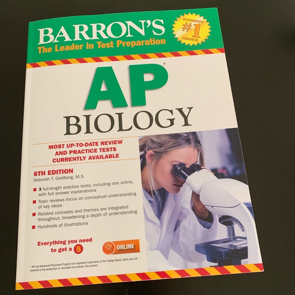 Barrons AP Biology Book